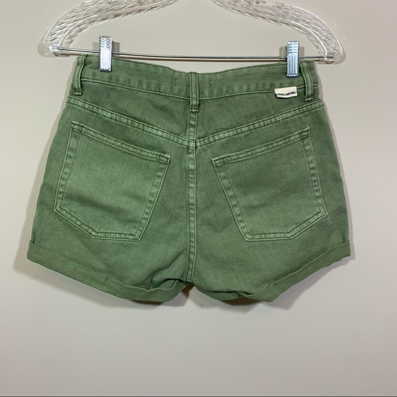 Billabong Button Fly High Waist Shorts - Picture 8 of 8